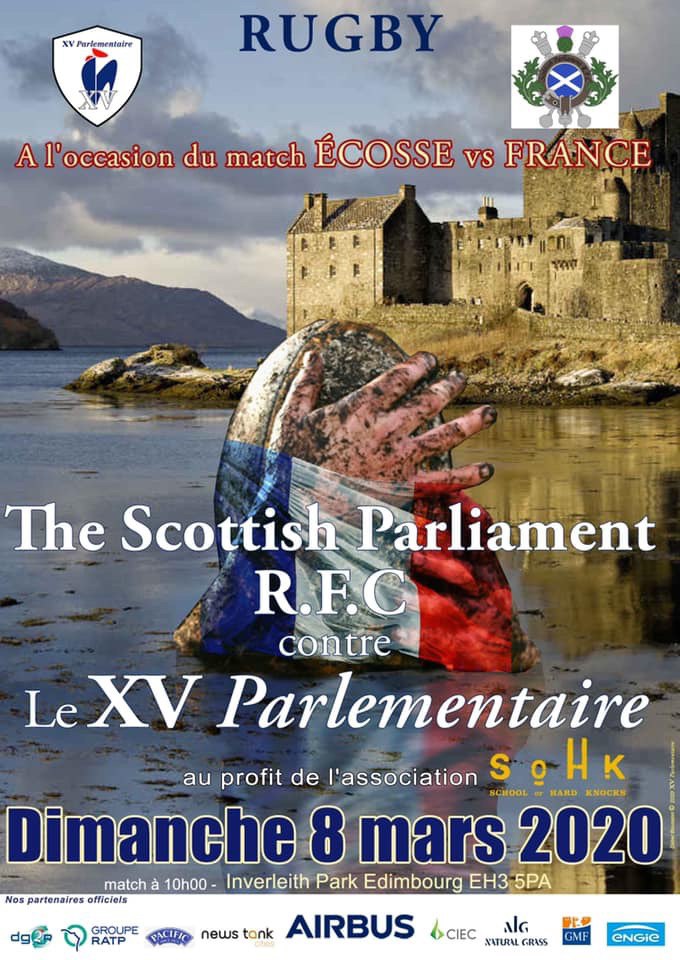 Affiche match caritatif 2020